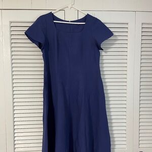 NEW Uniqlo Linen Midi Dress